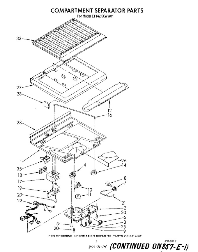Diagram for ET14ZKXWG01
