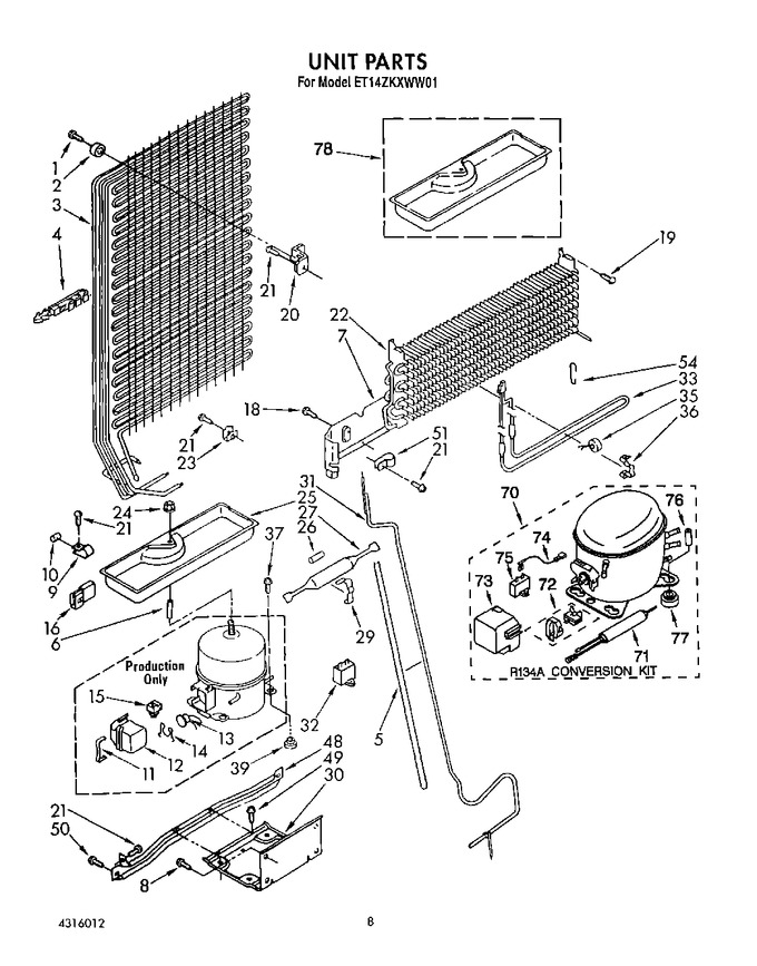 Diagram for ET14ZKXWG01