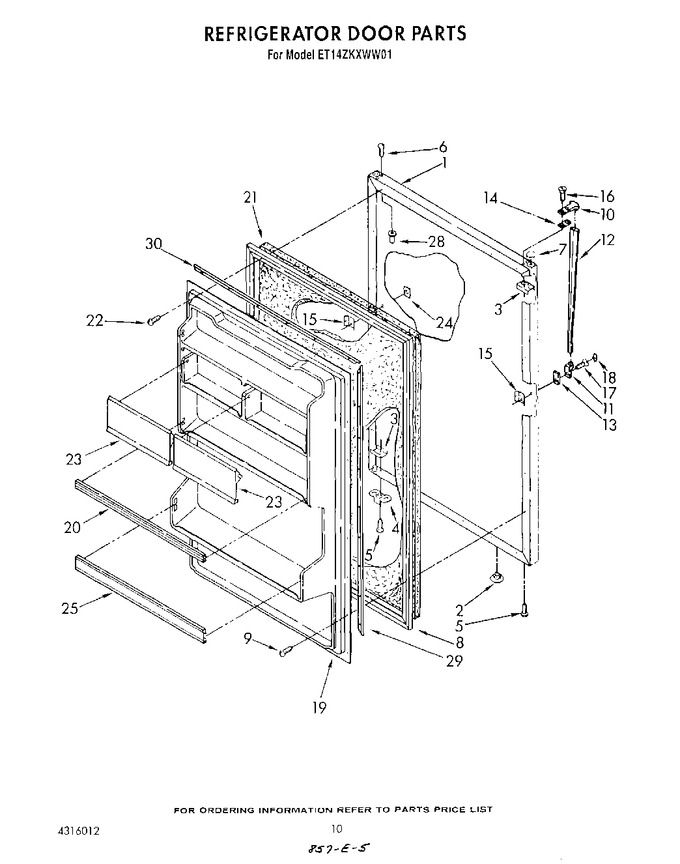 Diagram for ET14ZKXWN01