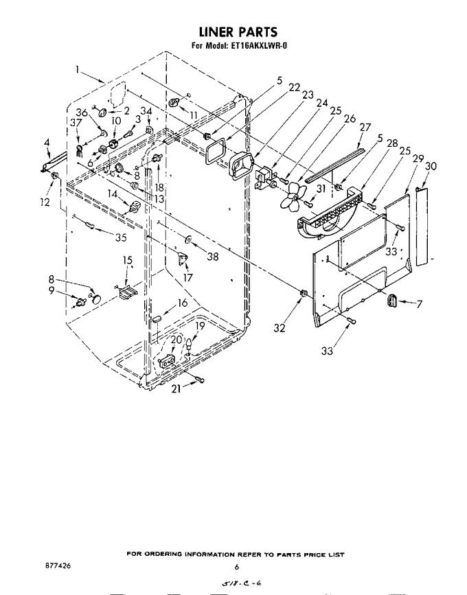 Diagram for ET16AKXLWR0
