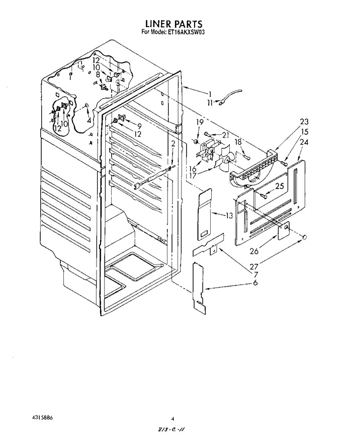 Diagram for ET16AKXSW03