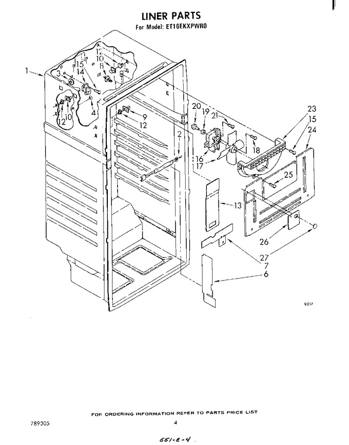 Diagram for ET16EKXPWR0