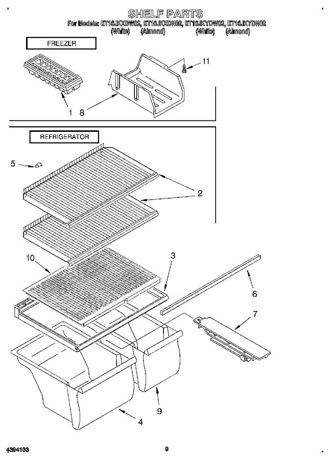 Diagram for ET16JKXDW02