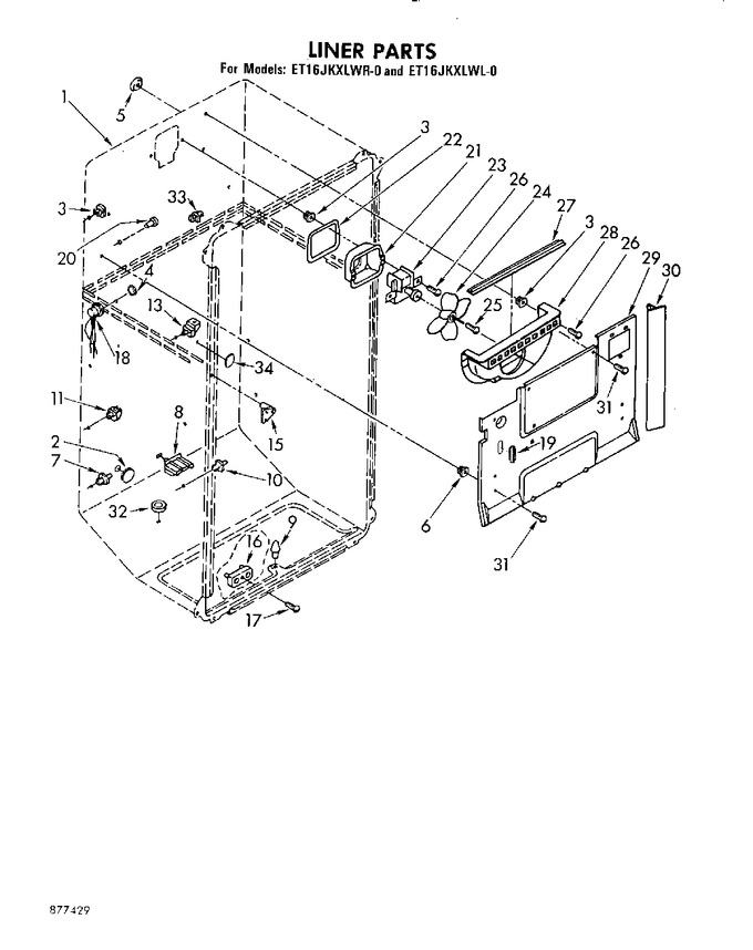 Diagram for ET16JKXLWR0