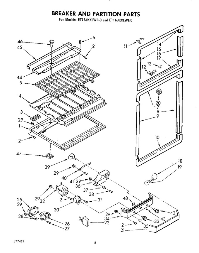 Diagram for ET16JKXLWR0