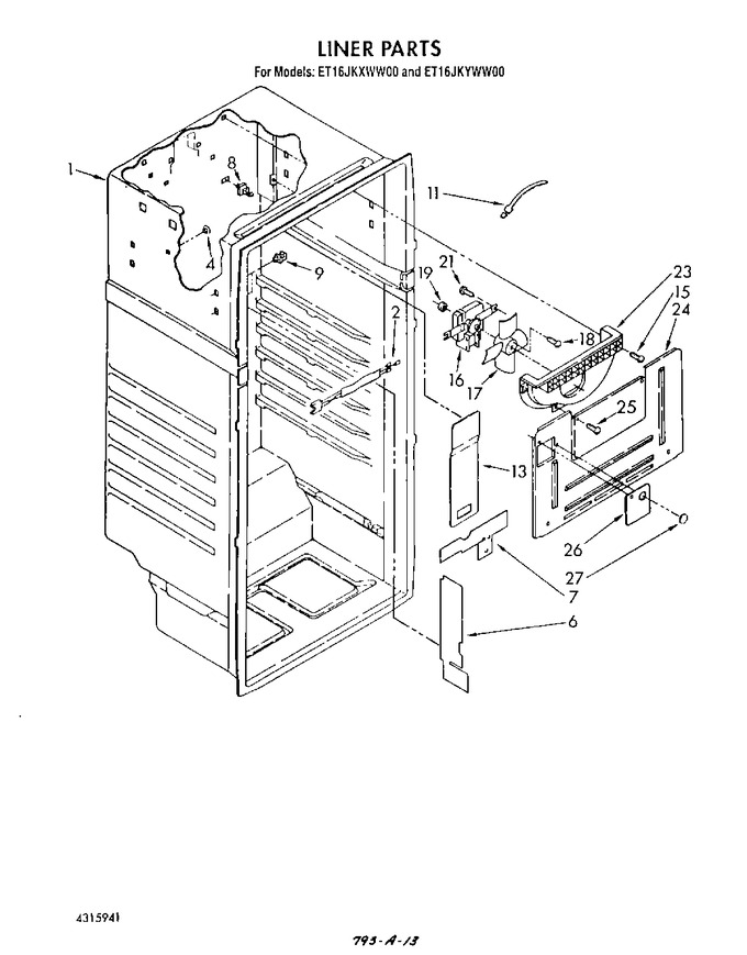 Diagram for ET16JKYWG00