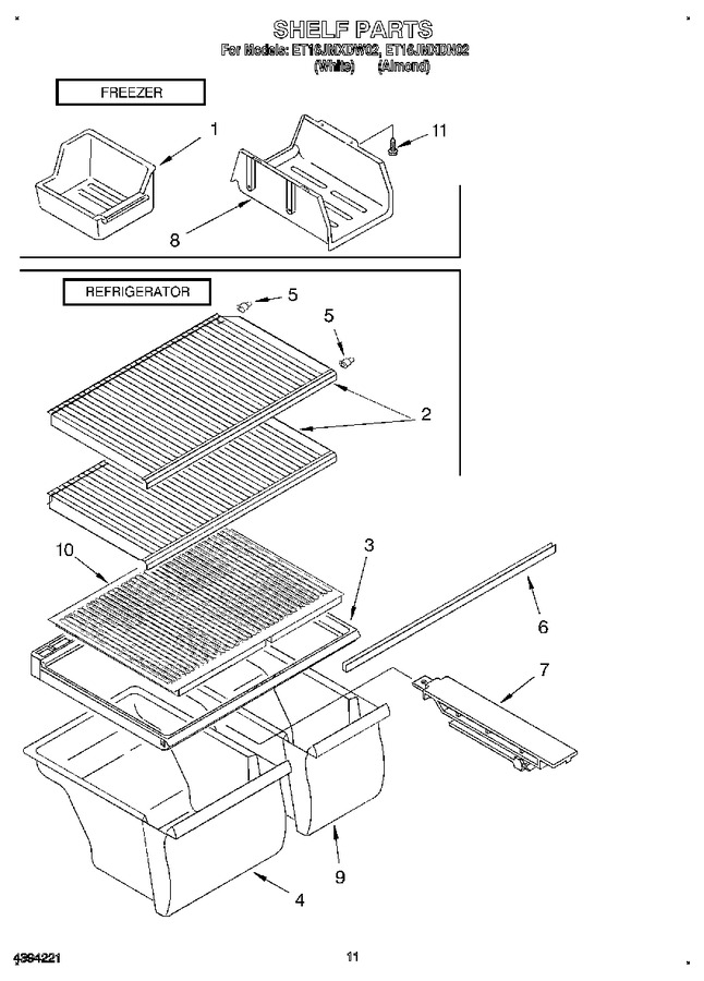 Diagram for ET16JMXDW02