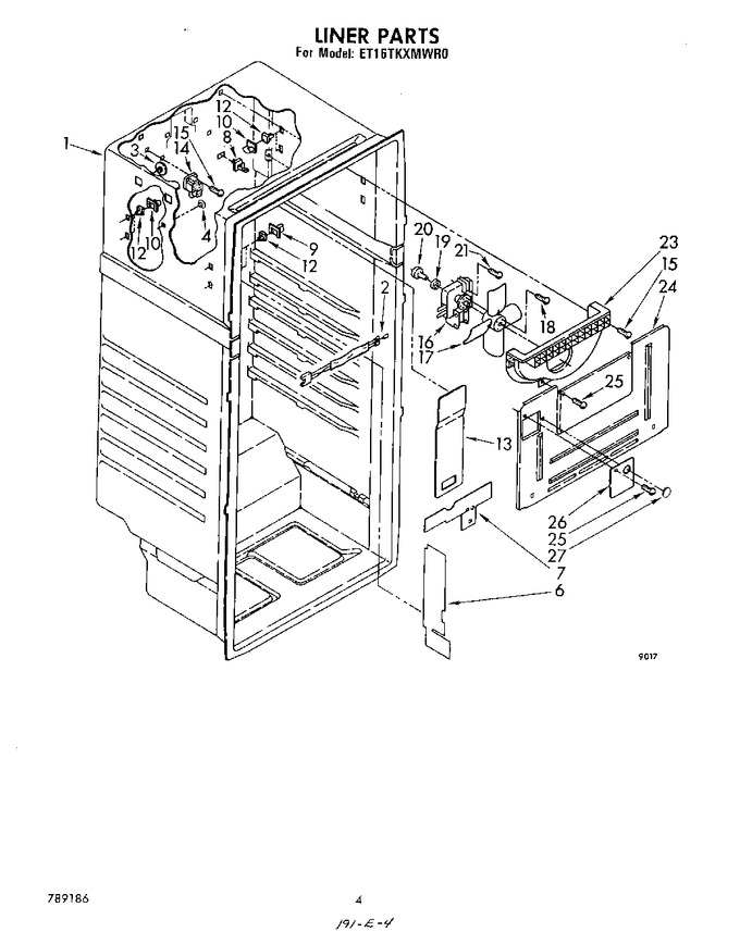 Diagram for ET16TKXMWR0