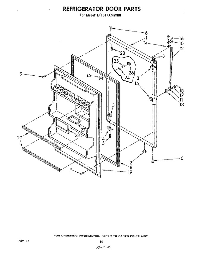 Diagram for ET16TKXMWR0