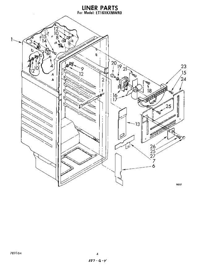 Diagram for ET16XKXMWR0