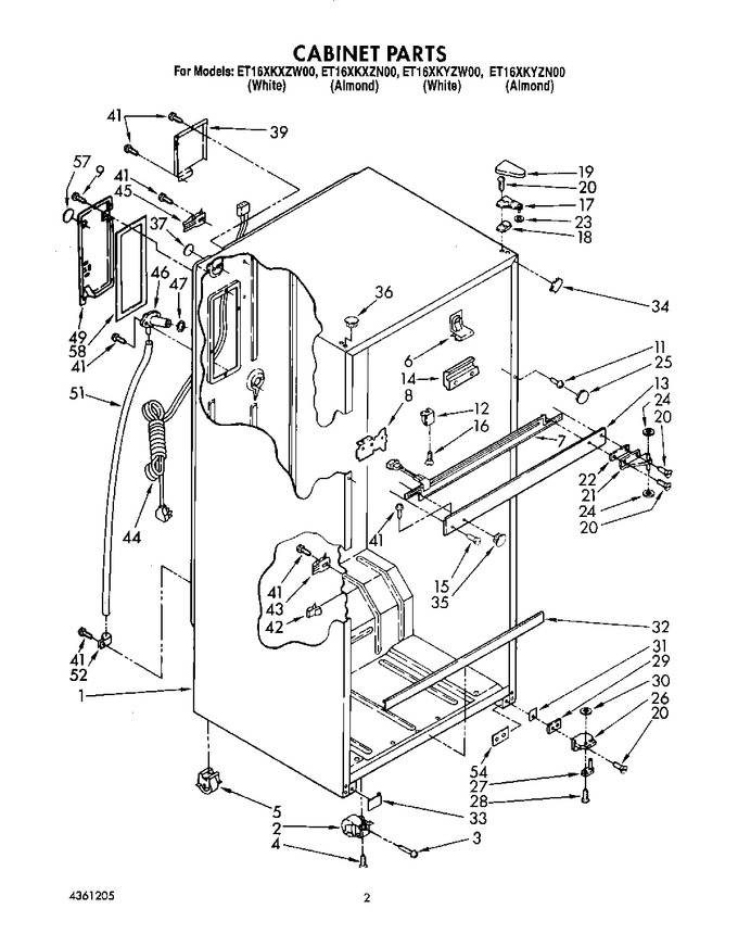 Diagram for ET16XKYZN00
