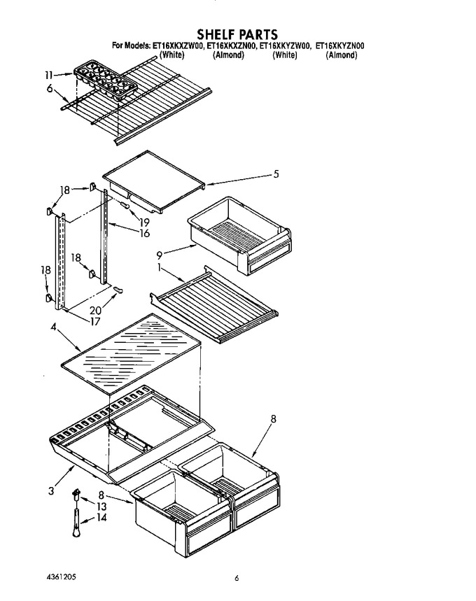 Diagram for ET16XKYZN00
