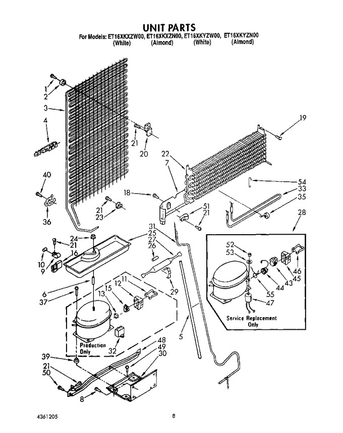 Diagram for ET16XKYZN00