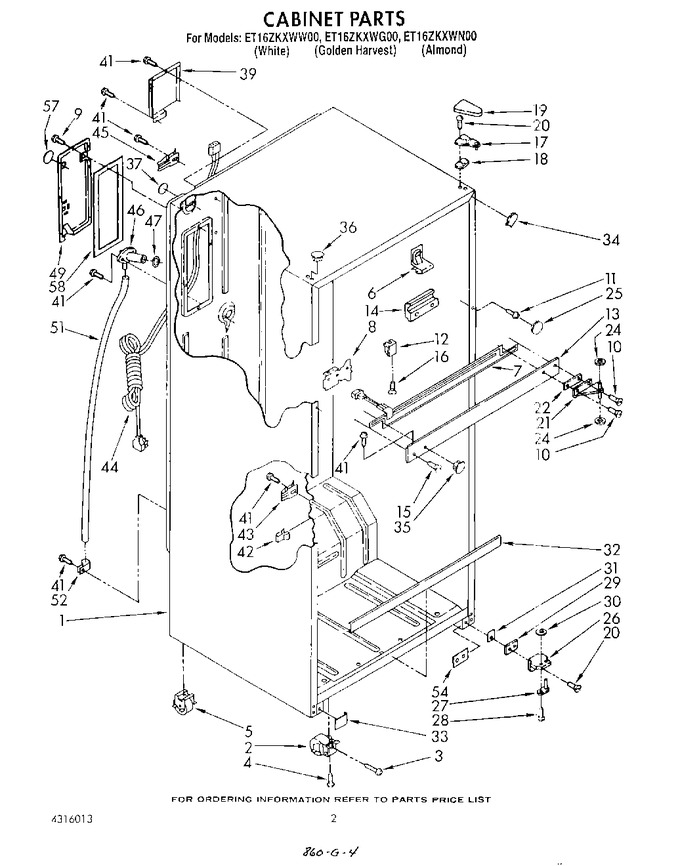 Diagram for ET16ZKXWW00
