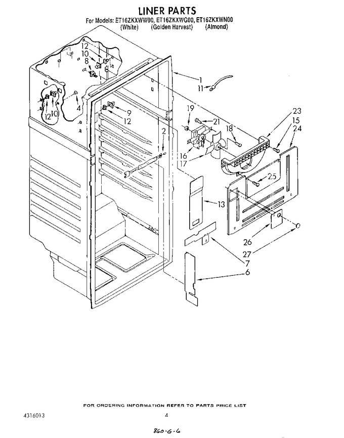 Diagram for ET16ZKXWG00
