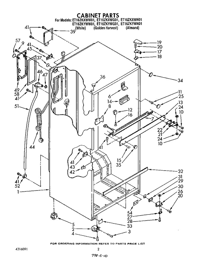 Diagram for ET16ZKYWG01