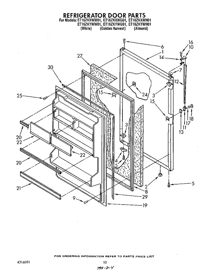 Diagram for ET16ZKXWG01