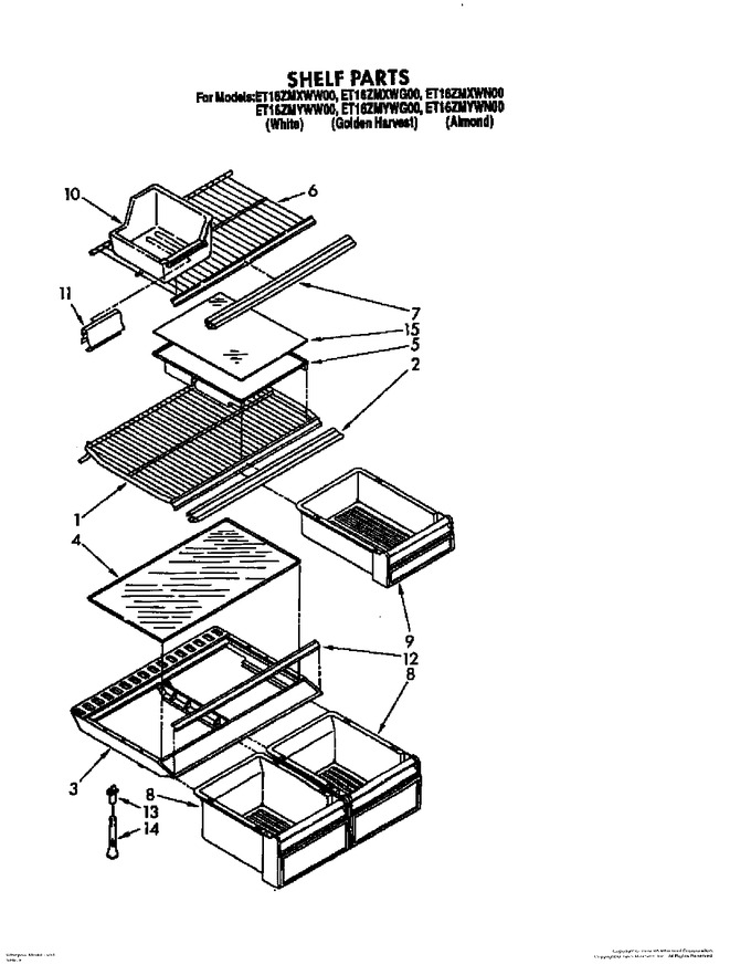 Diagram for ET16ZMXWG00