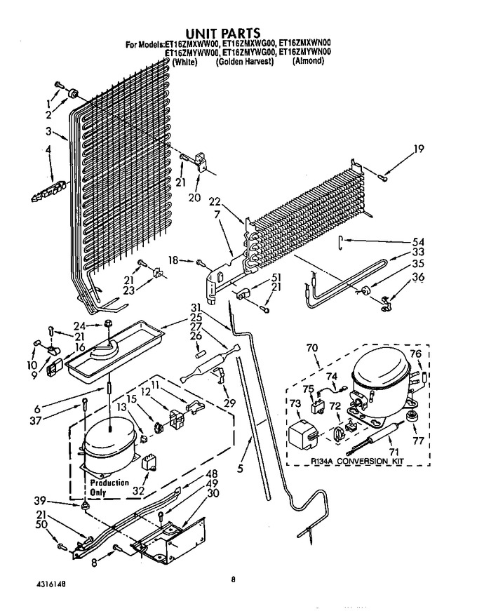 Diagram for ET16ZMXWG00
