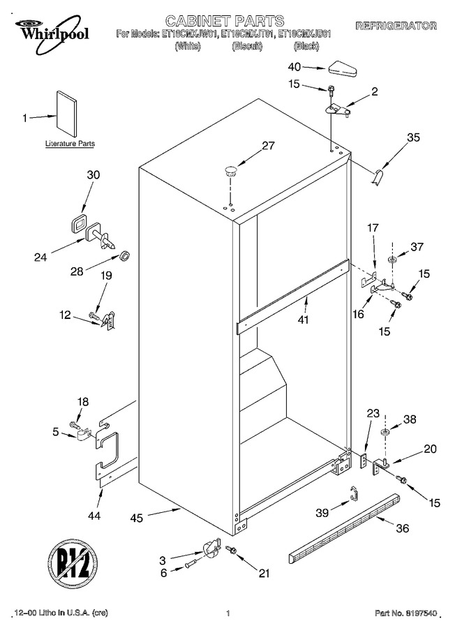 Diagram for ET18CMXJW01