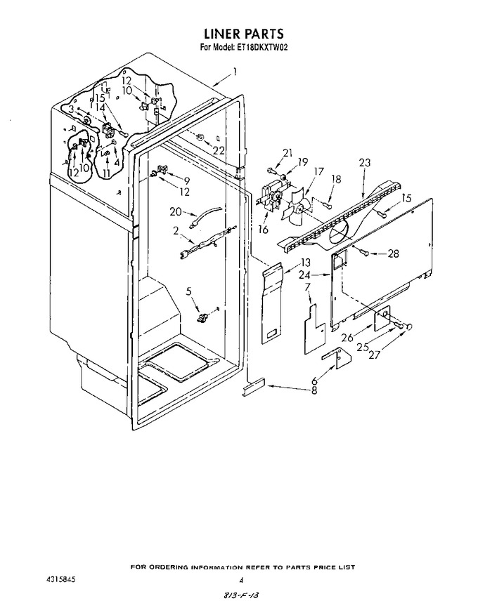 Diagram for ET18DKXTW02