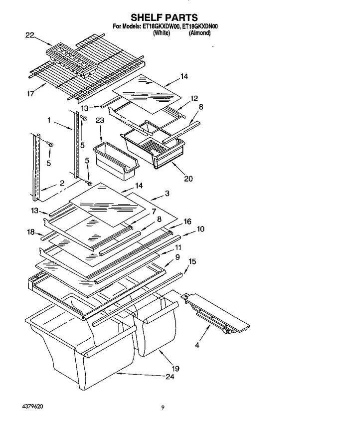 Diagram for ET18GKXDW00