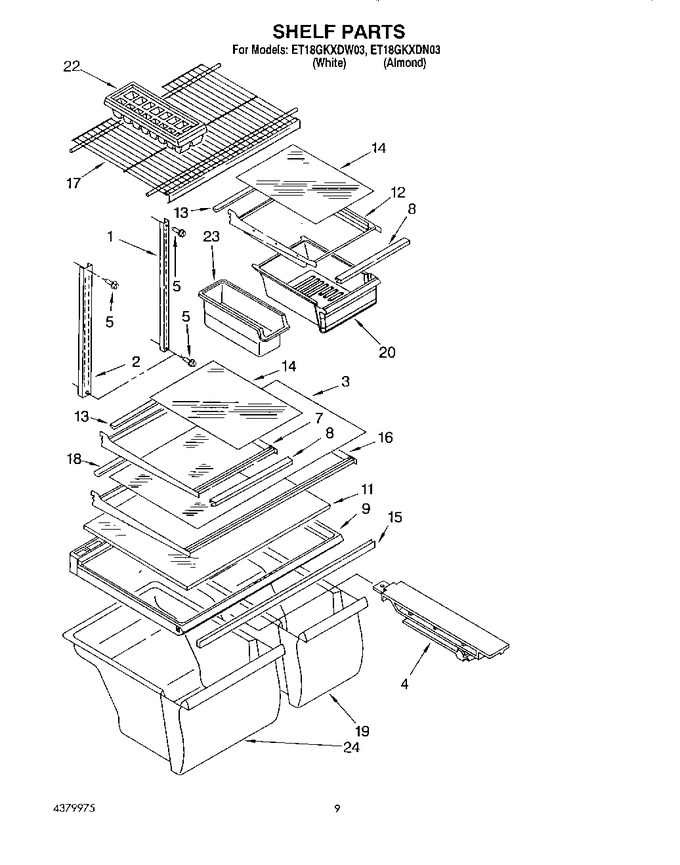 Diagram for ET18GKXDW03