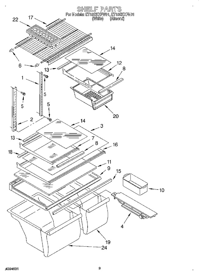 Diagram for ET18GKXFW01