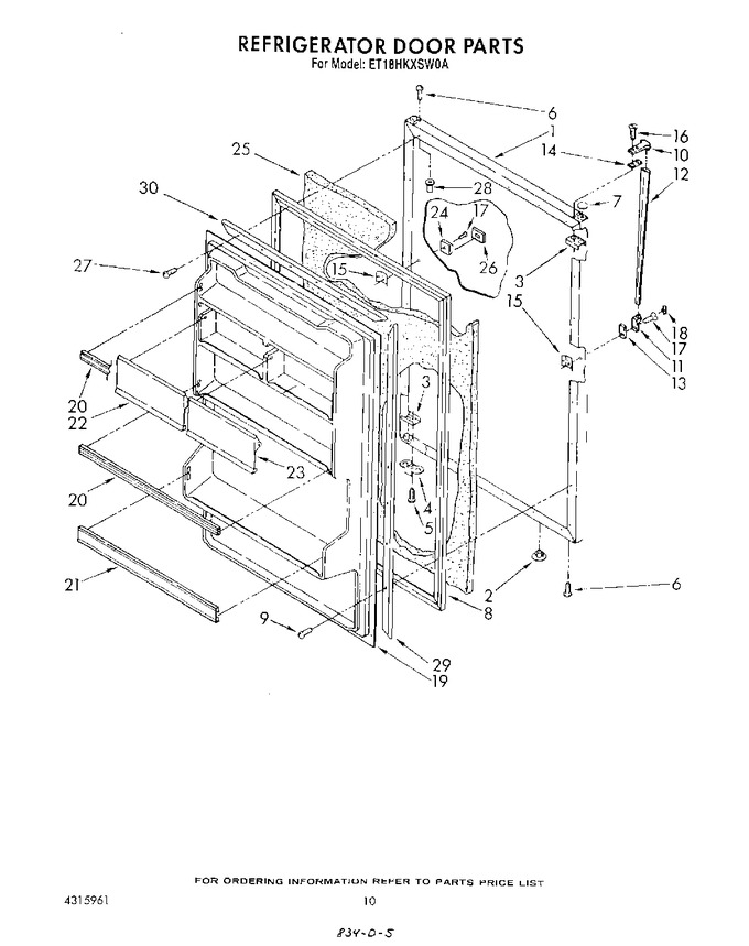 Diagram for ET18HKXSW0A