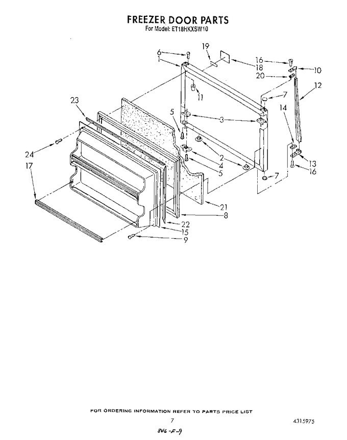 Diagram for ET18HKXSW10