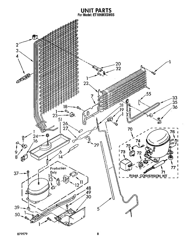 Diagram for ET18HMXSW05