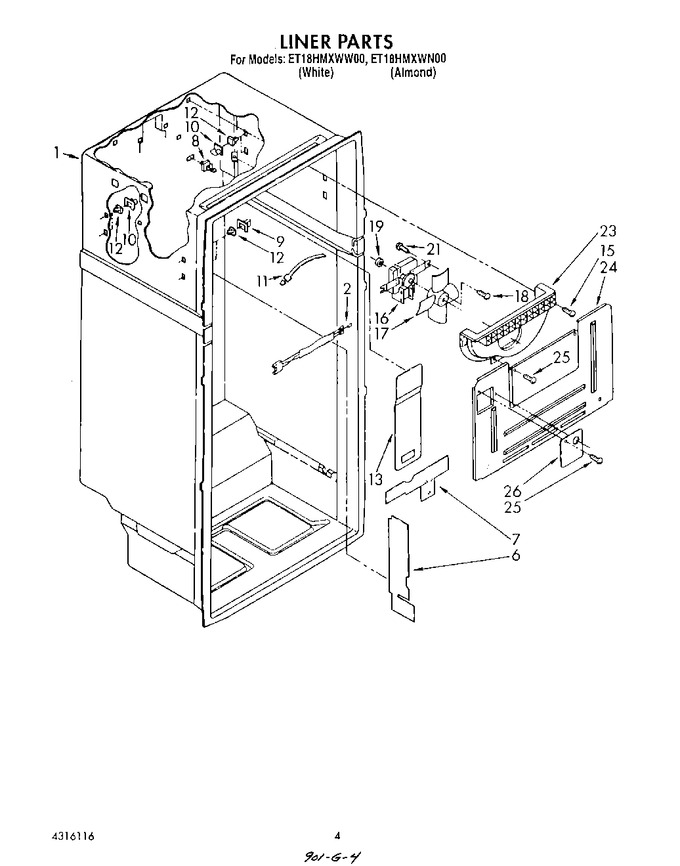 Diagram for ET18HMXWW00