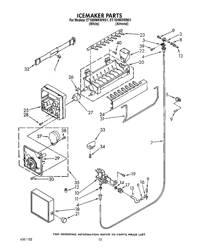 Diagram for ET18HMXWN01