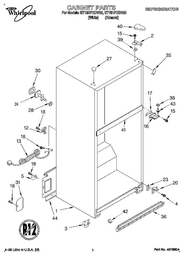 Diagram for ET18HPXDW00