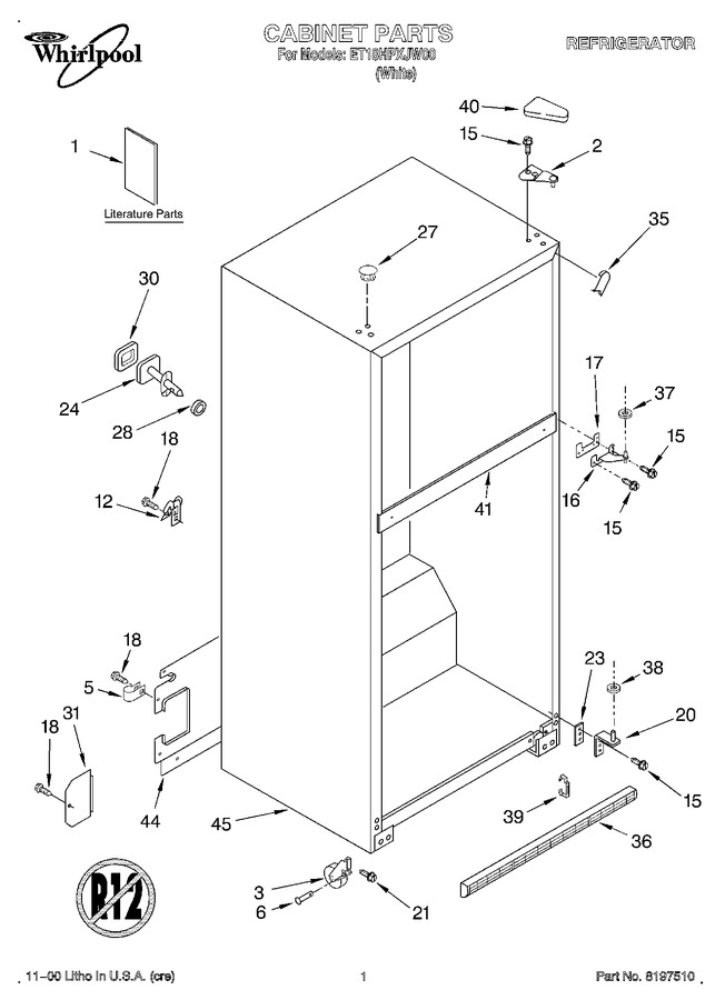 Diagram for ET18HPXJW00