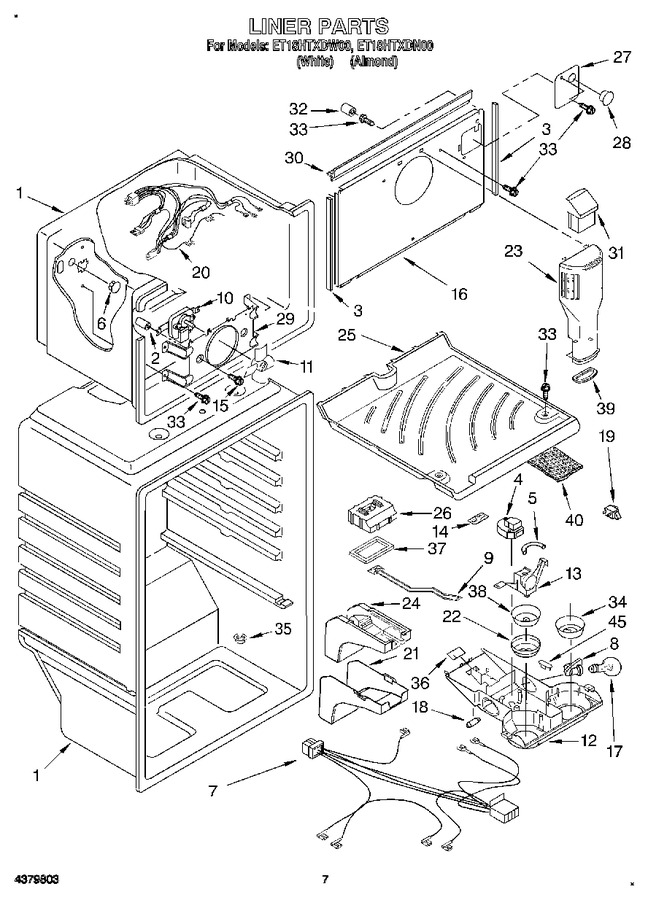 Diagram for ET18HTXDW00