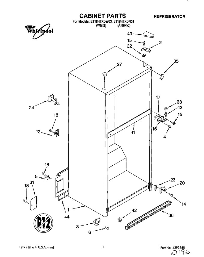 Diagram for ET18HTXDW03