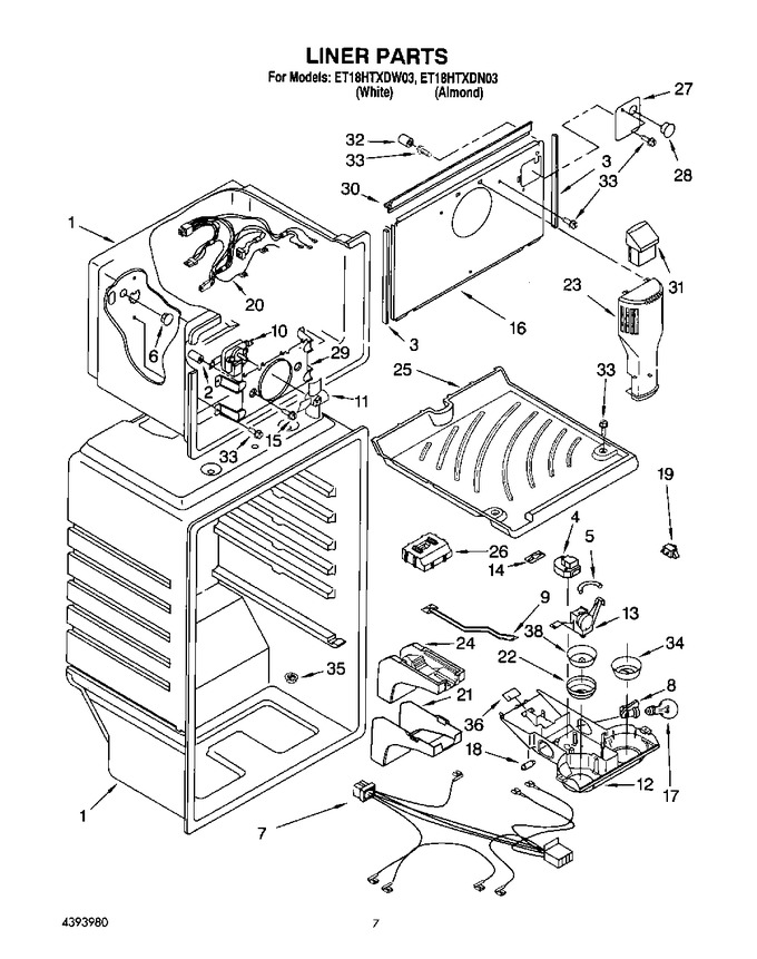 Diagram for ET18HTXDW03
