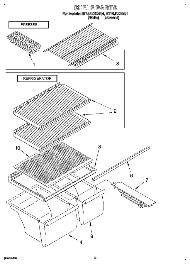 Diagram for ET18JKXDW01