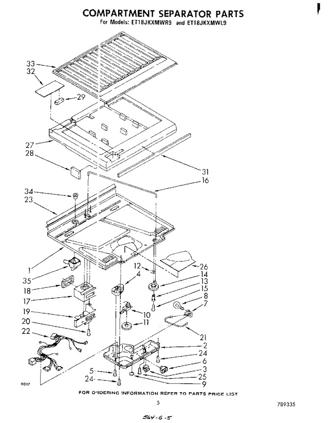 Diagram for ET18JKXMWR9
