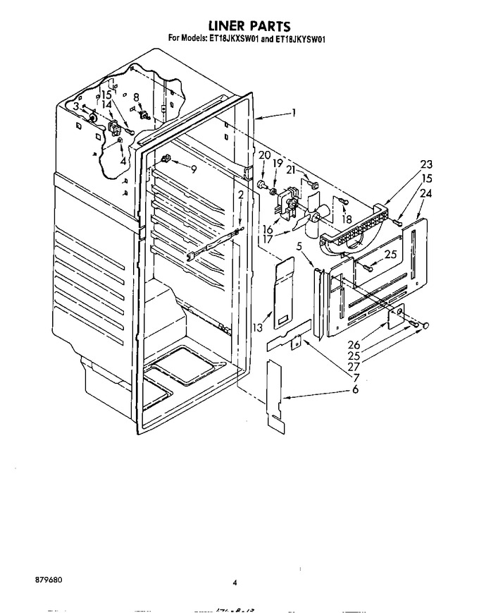 Diagram for ET18JKXSW01