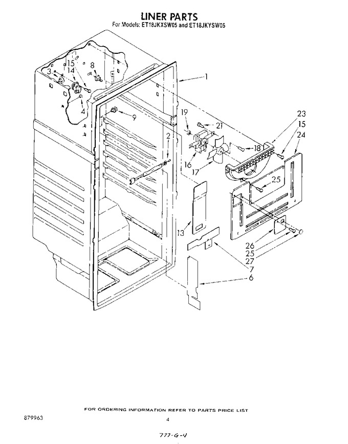 Diagram for ET18JKXSW05