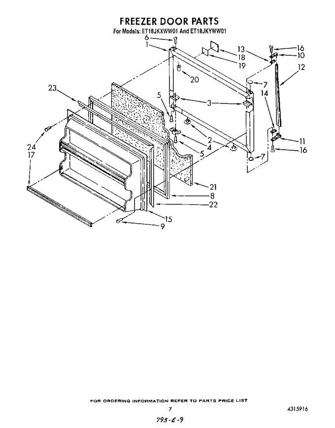 Diagram for ET18JKXWF01