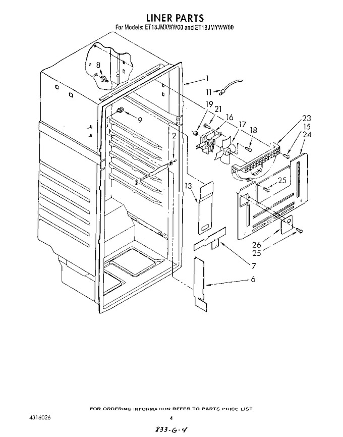 Diagram for ET18JMXWW00