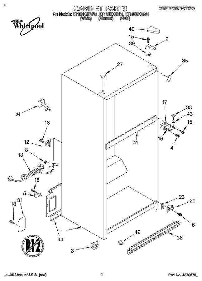 Diagram for ET18NKXDG01