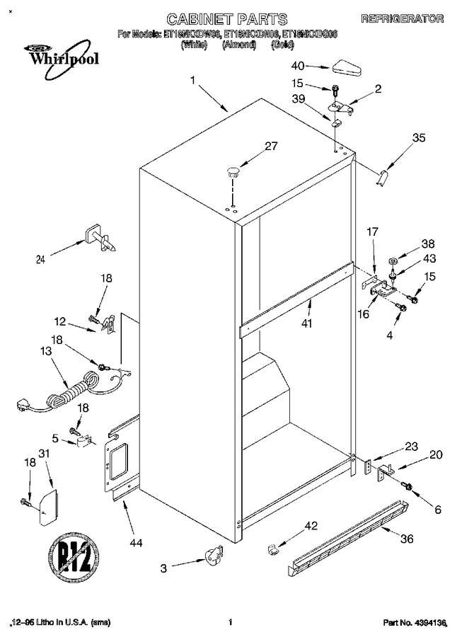 Diagram for ET18NKXDW06