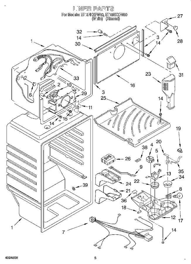 Diagram for ET18NKXFW00