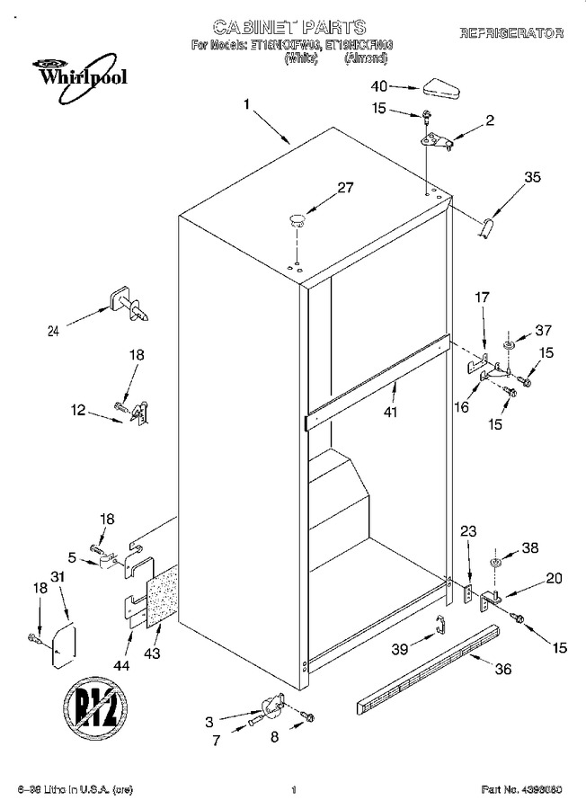Diagram for ET18NKXFW03