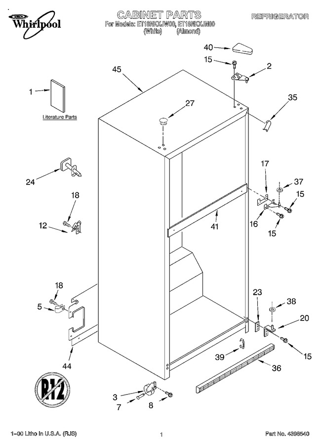 Diagram for ET18NKXJW00