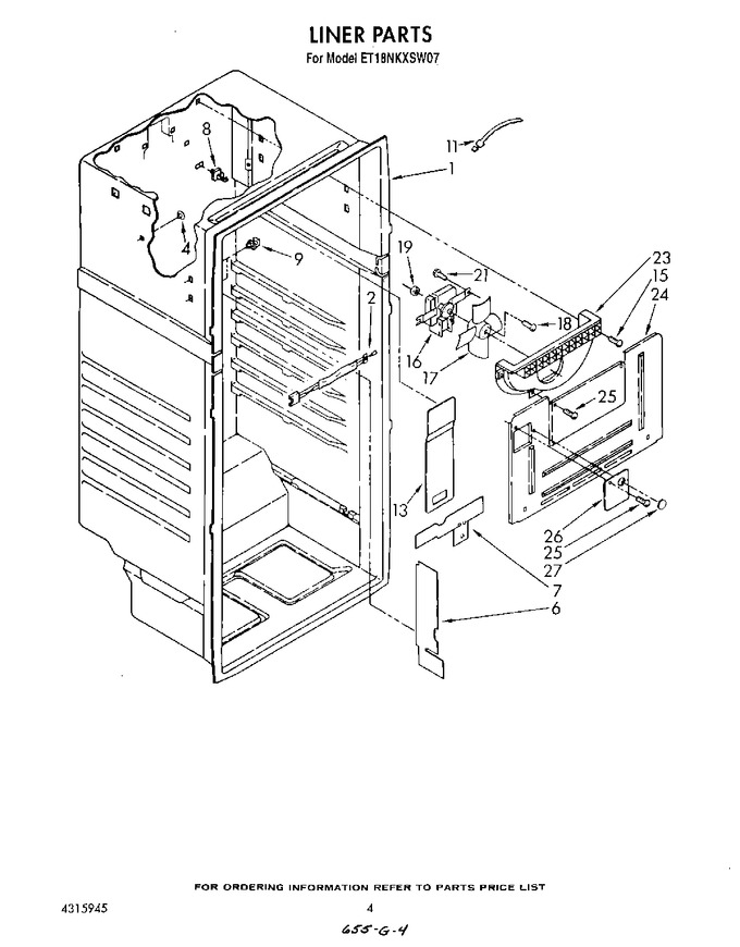 Diagram for ET18NKXSW07